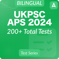 UKPSC APS 2024 Mock Test Series in English and Hindi by Adda247